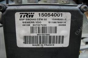 БЛОК АБС   ESP Peugeot 407 1.6 HDI 9651857880