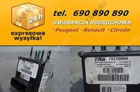 БЛОК АБС   ESP PEUGEOT 407 TRW 15710604 9661731180