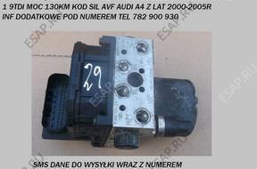 БЛОК АБС  /ESP VW PASSAT 1 9TDI B5 130KM AUDI A4 FL