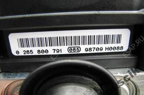 БЛОК АБС FIAT 500 FORD KA /   0265800791 0265232236