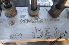 БЛОК АБС FIAT IDEA   0265231672