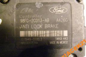 БЛОК АБС  FORD FIESTA ESCORT PUMA KA ATE 98FG-2C013-AB