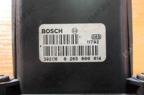 БЛОК АБС   FORD MONDEO MK III 0265800014
