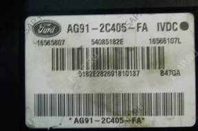 БЛОК АБС   FORD MONDEO MK4 2.0 ECOBOO AG91-2C405-FA