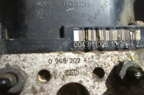 БЛОК АБС   MERCEDES A-KLASA 0265 202 412