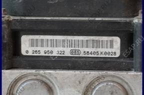 БЛОК АБС   MERCEDES A-KLASA 0265950322 0265234043