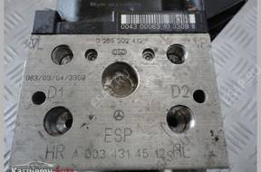 БЛОК АБС MERCEDES A KLASA  ESP   A0034314512  W 168