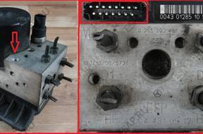 БЛОК АБС MERCEDES A-KLASA W168 1.6 16    0265202451