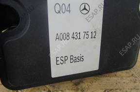 БЛОК АБС MERCEDES A-KLASA W176 W246   A0084317512