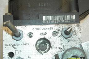 БЛОК АБС   MERCEDES A W168 0265202433