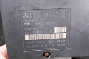 БЛОК АБС MERCEDES    A0345457732