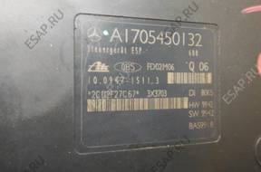 БЛОК АБС MERCEDES A1705450132