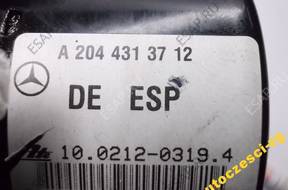 БЛОК АБС MERCEDES C W204   ESP 2045455132