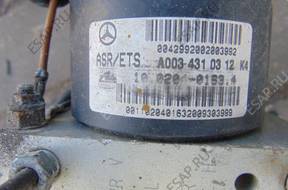БЛОК АБС MERCEDES CLK W208   A0034310312