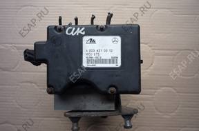 БЛОК АБС   MERCEDES CLK W208 A0034310312