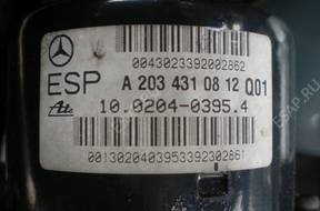 БЛОК АБС MERCEDES CLK W209 W203   ESP 2034310812