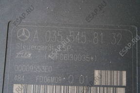 БЛОК АБС MERCEDES SLK W171 0355458132   ESP