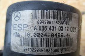 БЛОК АБС   MERCEDES SLK W171 2004 год->  A0365454032