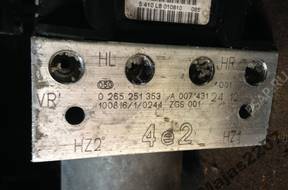 БЛОК АБС MERCEDES VITO VIANO   A0074312412