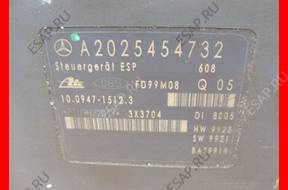 БЛОК АБС MERCEDES W 202 W 208 C202   2025454732