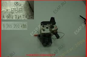 БЛОК АБС   MERCEDES W168 0265202433 A0034317412 EU