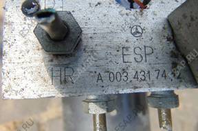БЛОК АБС MERCEDES W168 A KLASA   0034317412