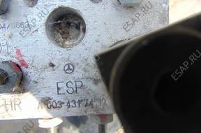 БЛОК АБС MERCEDES W168 A KLASA   A0034317412