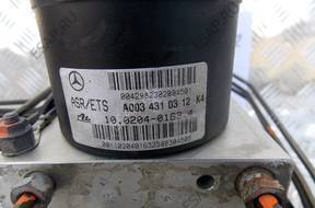 БЛОК АБС MERCEDES  W202   W208      0034310312