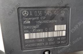 БЛОК АБС   MERCEDES W203  A0365454032