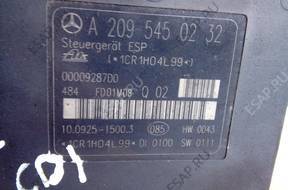 БЛОК АБС MERCEDES W203    ,ESP A209 545 02 32