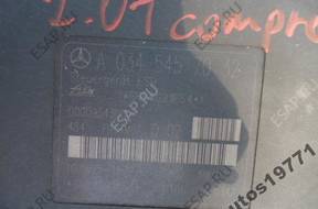 БЛОК АБС MERCEDES W209   A0345457032