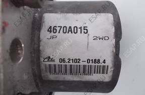 БЛОК АБС   MITSUBISHI GRANDIS 4670A015-062109-03023