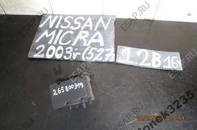 БЛОК АБС   NISSAN MICRA K12  2003 год