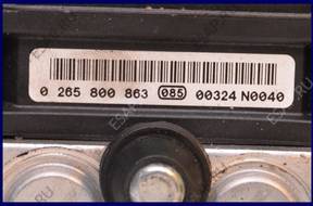 БЛОК АБС   NISSAN NV200 0265800863 0265232403