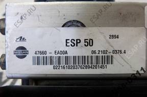 БЛОК АБС NISSAN PATHFINDER 4.0   ESP 47660-EA00A 06