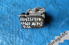 БЛОК АБС NISSAN PRIMERA P12   0265231317