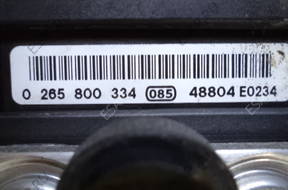 БЛОК АБС NISSAN PRIMERA P12   0265800334