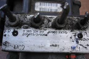 БЛОК АБС NISSAN PRIMERA P12 2003 год 2,2DCi