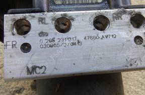 БЛОК АБС NISSAN PRIMERA P12 2.2 DCI