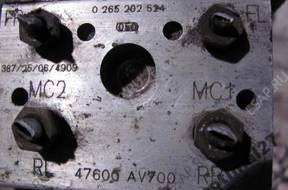 БЛОК АБС NISSAN PRIMERA P12   ESP 0265202524