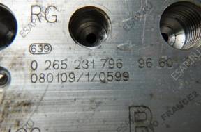 БЛОК АБС   nr 0265231796 PEUGEOT 308 1.6 16v VTI