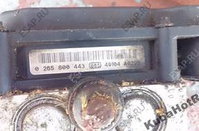 БЛОК АБС OPEL CORSA C MERIVA  COMBO   0265800443