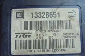 БЛОК АБС OPEL INSIGNIA   ESC 13328651