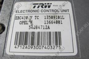 БЛОК АБС OPEL VECTRA 1.9 2.0 C   TRW