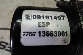 БЛОК АБС OPEL VECTRA C SIGNUM   ESP 09191497 2004 год.