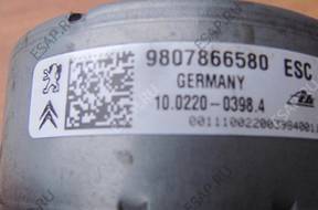 БЛОК АБС PEUGEOT 2008   10.0915-3927.3  9807180380