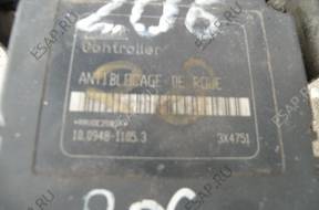 БЛОК АБС PEUGEOT 206   10.0948-1105.3 9632539480