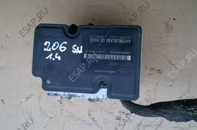 БЛОК АБС   PEUGEOT 206 1.4 10.0970-1114.3