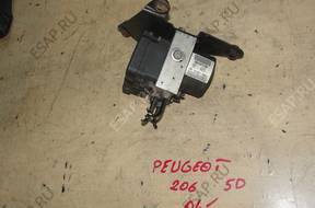 БЛОК АБС Peugeot 206 2004 год 5D   9641871180