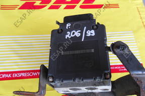 БЛОК АБС   PEUGEOT 206  9630135080
